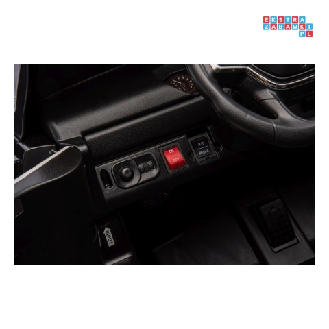 [JJ2599P] Auto policyjne Ram 3500 na akumulator 2x200W 24V/7Ah syrena koguty ekosóra EVA LED