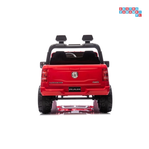 [JJ2599] Auto Ram 3500 na akumulator 2x200W 24V/7Ah ekosóra EVA LED bluetooth - czerwony