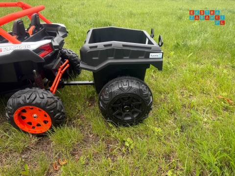 [BRJ.CZ] Uniwersalna przyczepka do pojazdów na akumulator przyczepa + uchwyt