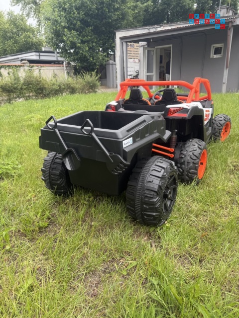 [BRJ.CZ] Uniwersalna przyczepka do pojazdów na akumulator przyczepa + uchwyt