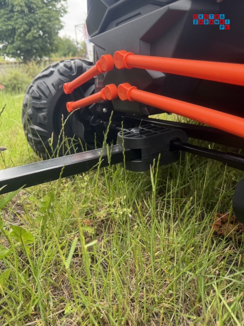 [BRJ.CZ] Uniwersalna przyczepka do pojazdów na akumulator przyczepa + uchwyt