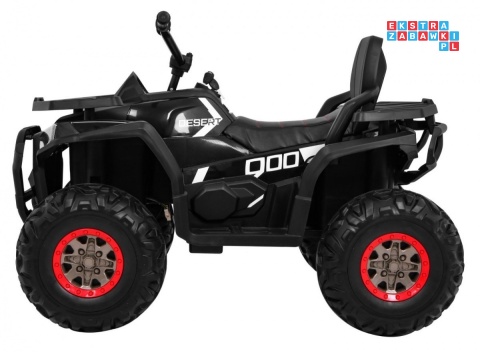 [XMX-607] Quad ATV Desert na akumulator 4x45W 12V/14Ah pilot LED EVA ekoskóra - czarny