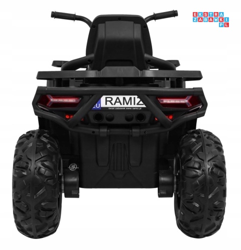 [XMX-607] Quad ATV Desert na akumulator 4x45W 12V/14Ah pilot LED EVA ekoskóra - czarny