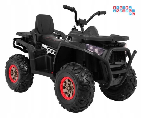 [XMX-607] Quad ATV Desert na akumulator 4x45W 12V/14Ah pilot LED EVA ekoskóra - czarny