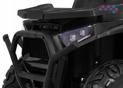 [XMX-607] Quad ATV Desert na akumulator 4x45W 12V/14Ah pilot LED EVA ekoskóra - czarny