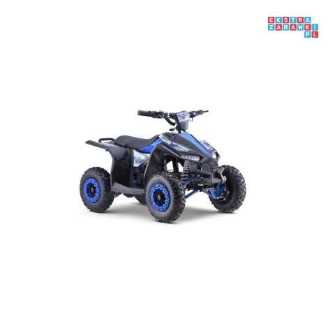 [ATV-11E] Quad HIPERFECT 1000W (48V/12Ah) silnik bezszczotkowy pompowane opony ekoskóra - niebieski