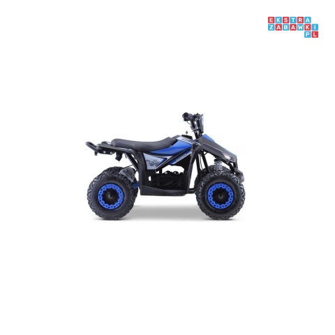 [ATV-11E] Quad HIPERFECT 1000W (48V/12Ah) silnik bezszczotkowy pompowane opony ekoskóra - niebieski