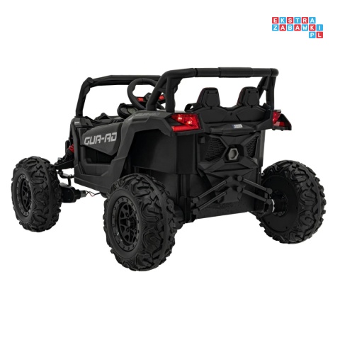 [JH-105] Buggy ATV Defend na akumulator 4x35W 12V/10Ah pilot ekoskóra EVA - czarny