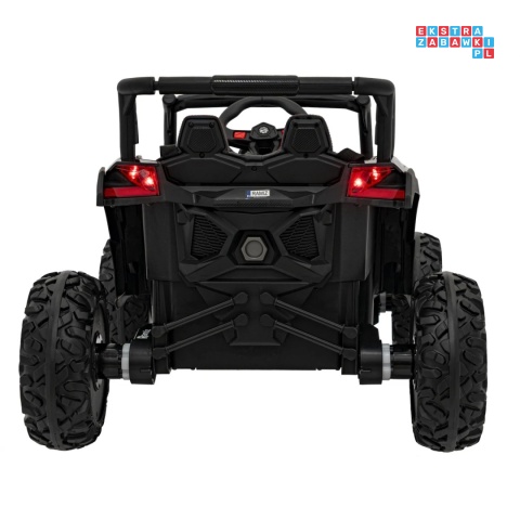 [JH-105] Buggy ATV Defend na akumulator 4x35W 12V/10Ah pilot ekoskóra EVA - czarny