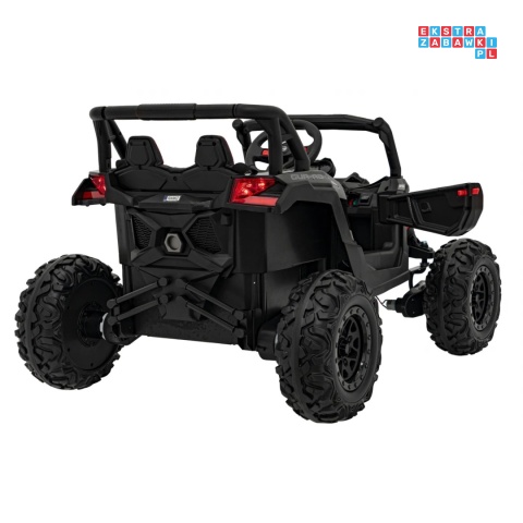 [JH-105] Buggy ATV Defend na akumulator 4x35W 12V/10Ah pilot ekoskóra EVA - czarny