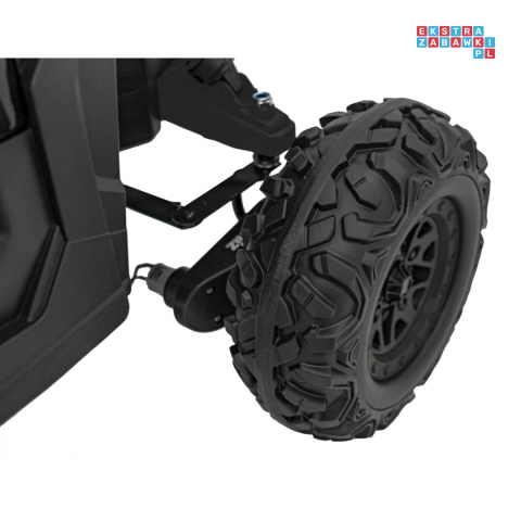 [JH-105] Buggy ATV Defend na akumulator 4x35W 12V/10Ah pilot ekoskóra EVA - czarny