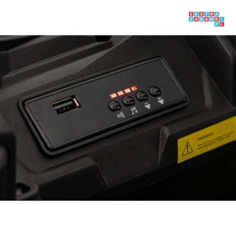 [JH-105] Buggy ATV Defend na akumulator 4x35W 12V/10Ah pilot ekoskóra EVA - niebieski