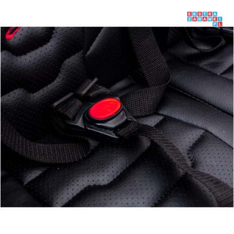 [CA001.STRONG] Buggy Maverick Turbo RR STRONG 2x320W 24V/20Ah ciche silniki pompowane koła ekoskóra - czarny