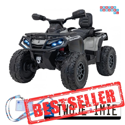 [DK-CA005] Quad CAN-AM Outlander 4x200W 24V/7Ah EVA LED - szary