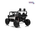 [SX3558] Buggy SPEEDY na akumulator 4x200W 24V/10Ah ekoskóra LED EVA - biały