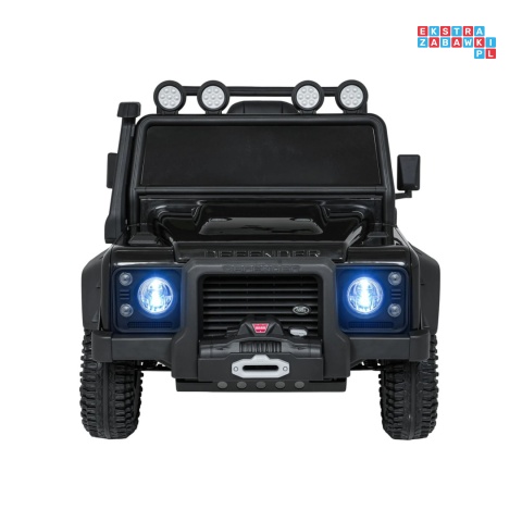 [QLS-8605] Land Rover Defender 110 SVX Concept na akumulator 2x100W 24V/7Ah EVA bluetooth ekoskóra - czarny