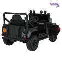 [QLS-8605] Land Rover Defender 110 SVX Concept na akumulator 2x100W 24V/7Ah EVA bluetooth ekoskóra - czarny