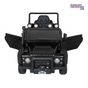 [QLS-8605] Land Rover Defender 110 SVX Concept na akumulator 2x100W 24V/7Ah EVA bluetooth ekoskóra - czarny