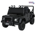 [QLS-8605] Land Rover Defender 110 SVX Concept na akumulator 2x100W 24V/7Ah EVA bluetooth ekoskóra - czarny