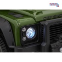 [QLS-8605] Land Rover Defender 110 SVX Concept na akumulator 2x100W 24V/7Ah EVA bluetooth ekoskóra - zielony