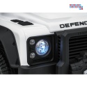 [QLS-8605] Land Rover Defender 110 SVX Concept na akumulator 2x100W 24V/7Ah EVA bluetooth ekoskóra - biały