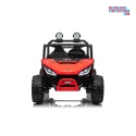 [SX3558] Buggy SPEEDY na akumulator 4x200W 24V/10Ah ekoskóra LED EVA - czerwony