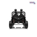[SX3558] Buggy SPEEDY na akumulator 4x200W 24V/10Ah ekoskóra LED EVA - różowy