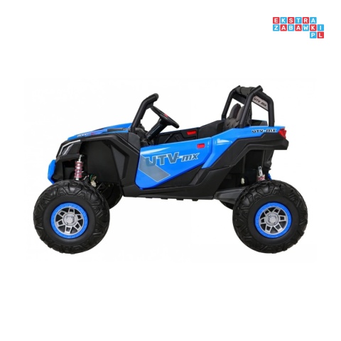 [XMX-613] Buggy UTV-MX na akumulator 4x60W 24V/7Ah pilot LED EVA - niebieski
