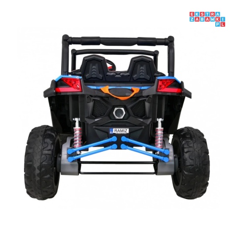 [XMX-613] Buggy UTV-MX na akumulator 4x60W 24V/7Ah pilot LED EVA - niebieski