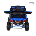 [XMX-613] Buggy UTV-MX na akumulator 4x60W 24V/7Ah pilot LED EVA - niebieski