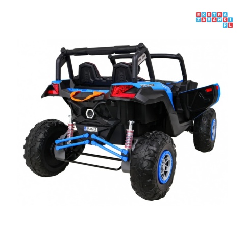 [XMX-613] Buggy UTV-MX na akumulator 4x60W 24V/7Ah pilot LED EVA - niebieski