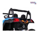 [XMX-613] Buggy UTV-MX na akumulator 4x60W 24V/7Ah pilot LED EVA - niebieski