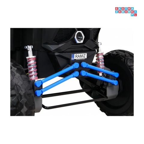 [XMX-613] Buggy UTV-MX na akumulator 4x60W 24V/7Ah pilot LED EVA - niebieski