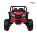 [XMX-613] Buggy UTV-MX na akumulator 4x60W 24V/7Ah pilot LED EVA - czerwony