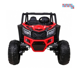 [XMX-613] Buggy UTV-MX na akumulator 4x60W 24V/7Ah pilot LED EVA - czerwony