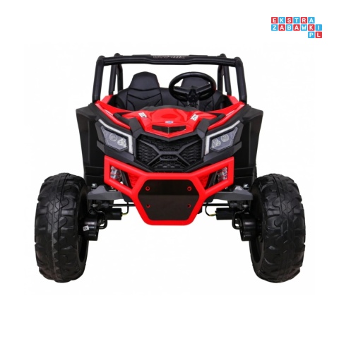 [XMX-613] Buggy UTV-MX na akumulator 4x60W 24V/7Ah pilot LED EVA - czerwony