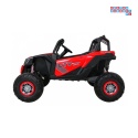 [XMX-613] Buggy UTV-MX na akumulator 4x60W 24V/7Ah pilot LED EVA - czerwony