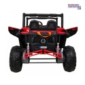 [XMX-613] Buggy UTV-MX na akumulator 4x60W 24V/7Ah pilot LED EVA - czerwony