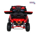[XMX-613] Buggy UTV-MX na akumulator 4x60W 24V/7Ah pilot LED EVA - czerwony