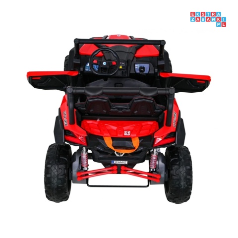 [XMX-613] Buggy UTV-MX na akumulator 4x60W 24V/7Ah pilot LED EVA - czerwony