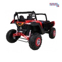 [XMX-613] Buggy UTV-MX na akumulator 4x60W 24V/7Ah pilot LED EVA - czerwony