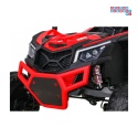 [XMX-613] Buggy UTV-MX na akumulator 4x60W 24V/7Ah pilot LED EVA - czerwony