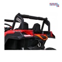 [XMX-613] Buggy UTV-MX na akumulator 4x60W 24V/7Ah pilot LED EVA - czerwony