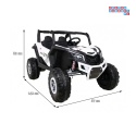 [XMX-613] Buggy UTV-MX na akumulator 4x60W 24V/7Ah pilot LED EVA - biały