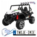 [S2588-LIFT] Buggy Grand Lift na akumulator 4x45W 24V/7Ah pilot MP3 LED EVA - biały