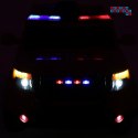 [outlet] [CH9935] Suv Policja auto na akumulator 2x45W 12V/7Ah koła EVA, syreny, światła, megafon, pilot