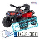 [DK-CA005] Quad CAN-AM Outlander 4x200W 24V/10Ah EVA LED ekoskóra pokrowiec - czerwony [S]