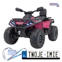 [DK-CA005] Quad CAN-AM Outlander 4x200W 24V/7Ah EVA LED - różowy