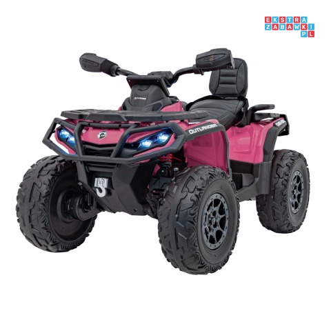 [DK-CA005] Quad CAN-AM Outlander 4x200W 24V/7Ah EVA LED - różowy