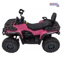 [DK-CA005] Quad CAN-AM Outlander 4x200W 24V/7Ah EVA LED - różowy